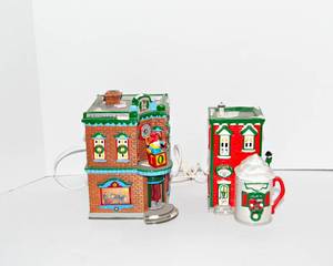 lot 259A image: Department 56 Saturday Morning Downtown The Original Snow Village