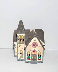 lot 290 image: Department 56 Redeemer Church The Original Snow Village