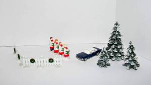 lot 294 image: Department 56 The Original Snow Village Trees and Accessories