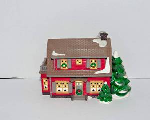 lot 310 image: Department 56 Dutch Colonial The Original Snow Village American Architecture Series