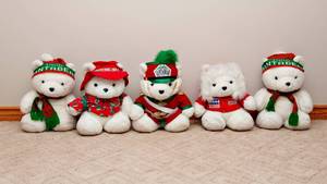 lot 361 image: Santa Bears #2