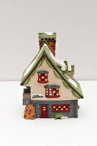 lot 369 image: Department 56 Elf Bunkhouse Heritage Village Collection North Pole Series