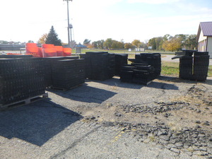 7 Pallets of Rubber Mats