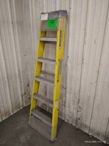 lot 8 image: Louisville 6 Fiberglass Stepladder