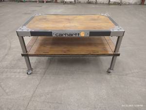 lot 31 image: Awesome Rolling Carhartt Workbench