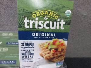 lot 22 image: 12-9 oz Organic Original Triscuits...