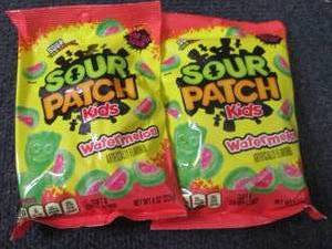 lot 34 image: 12- 8 oz Sour Patch Kids Watermelon...