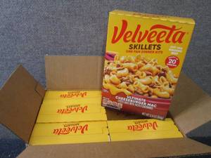 lot 81 image: 6- 12.8 oz Velveeta Skillets  Ultim...