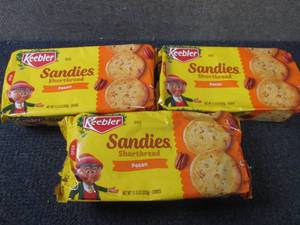 lot 95 image: 3- 11.3 oz Keebler Sandies Pecan Sh...