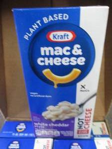 lot 109 image: 12- 6 oz Kraft Plant Based Mac & Ch...