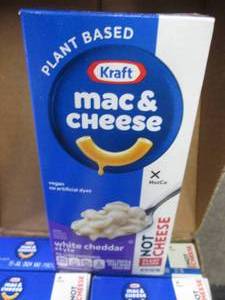 lot 110 image: 12- 6 oz Kraft Plant Based Mac & Ch...