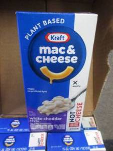 lot 111 image: 12- 6 oz Kraft Plant Based Mac & Ch...