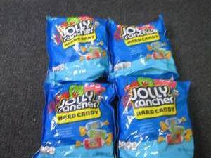 lot 112 image: 4- 14 oz Jolly Rancher Hard Candy...