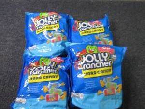 lot 113 image: 4- 14 oz Jolly Rancher Hard Candy...