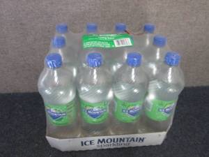 lot 128 image: 12- 33.8 oz Ice Mountain Zesty Lime...