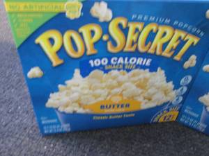 lot 133 image: 2- 12 pks Pop Secret 100 Calorie Sn...