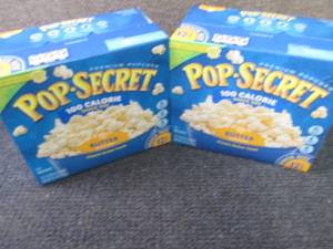 lot 135 image: 2- 12 pks Pop Secret 100 Calorie Sn...