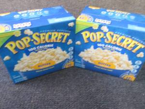 lot 140 image: 2- 12 pks Pop Secret 100 Calorie Sn...