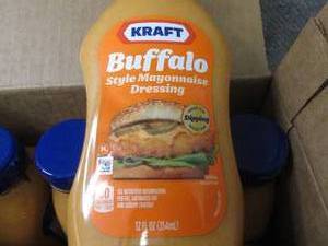 lot 144 image: 8- 12 oz Kraft Buffalo Style Mayonn...