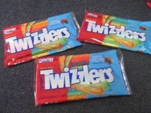 lot 153 image: 3- 12.4 oz Rainbow Twizzlers...
