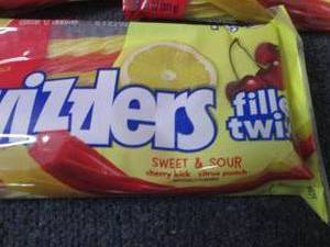 lot 157 image: 3- 11 oz Filled Twist Twizzlers...