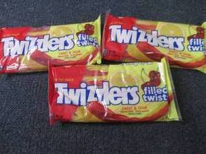 lot 161 image: 3- 11 oz Filled Twist Twizzlers...