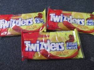 lot 162 image: 3- 11 oz Filled Twist Twizzlers...