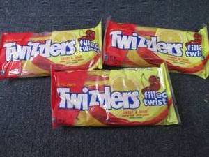 lot 163 image: 3- 11 oz Filled Twist Twizzlers...