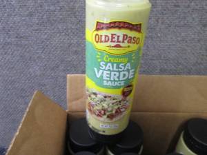 lot 177 image: 8- 9 oz Old El Paso Creamy Salsa Ve...