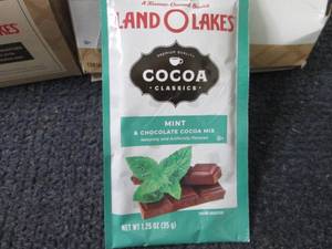 lot 179 image: 2- 12 pks Land O Lakes Mint Chocola...