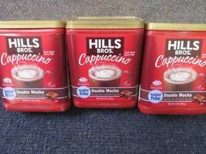 lot 183 image: 3- 12 oz Hills Bros. Double Mocha C...