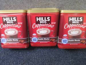 lot 184 image: 3- 12 oz Hills Bros. Double Mocha C...