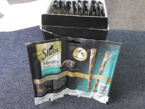 lot 185 image: 10 - 5 pks Sheba Meaty Tuna Tender ...