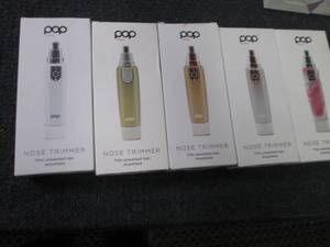 lot 200 image: 5 Pop Sonic Nose & Ear Hair Trimmer...