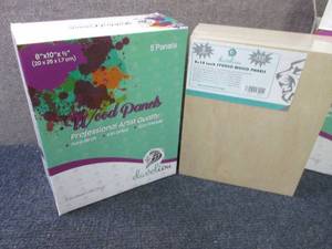 lot 237 image: 2- 5 pks Daveliou 8x10 Wood Can...