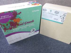 lot 246 image: 2- 5 pks Daveliou 10x10 Wood Ca...