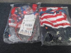 lot 262 image: 2- Size 110 Girls 4th of July Outfi...
