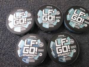 lot 263 image: 5-15can LFGO Energy Pouches  Caf...