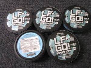 lot 264 image: 5-15can LFGO Energy Pouches  Caf...