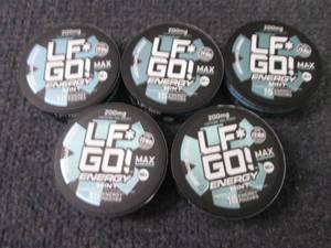 lot 270 image: 5-15can LFGO Energy Pouches  Caf...