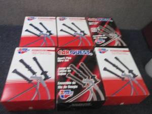 lot 374 image: 6 Assorted Spark Plug Wire Sets...