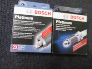 lot 388 image: 2 -4pk Bosch Platinum Spark Plugs...
