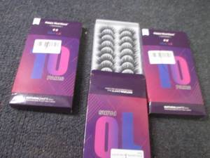 lot 411 image: 3- 20 pks Soft False Eyelashes...