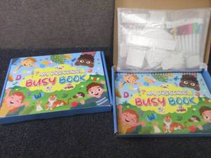 lot 420 image: 2- My Preschool Busy Books...