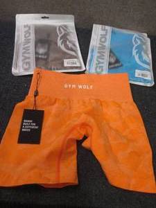 lot 455 image: 3 pair Gym Wolf XS Ladies Contour C...