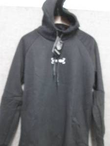 lot 483 image: 2 Medium Unisex Gym Wolf Black Hood...