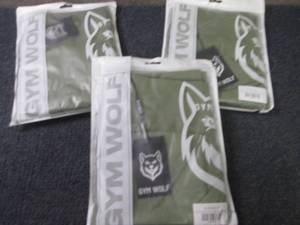 lot 485 image: 3 Pair Ladies Large Gym Wolf High W...