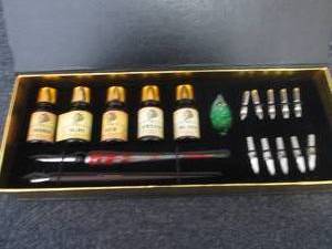 lot 229 image: 2 each 20-Piece Complete Calligraph...
