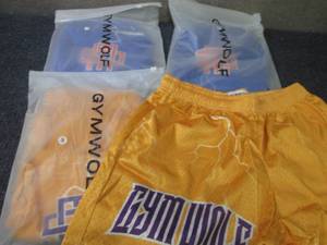 lot 496 image: 4 pair Small Gym Wolf Mens Athletic...
