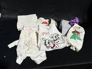 lot 64 image: Assortment of Holiday-Themed Sweaters and Shirts - Various Sizes